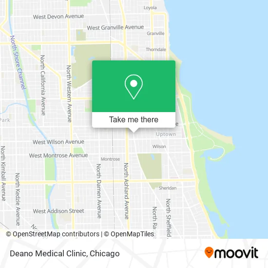 Deano Medical Clinic map