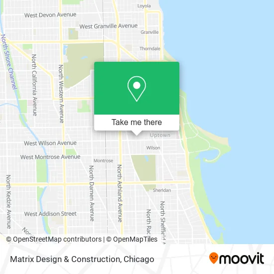 Mapa de Matrix Design & Construction
