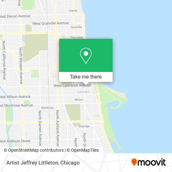Artist Jeffrey Littleton map
