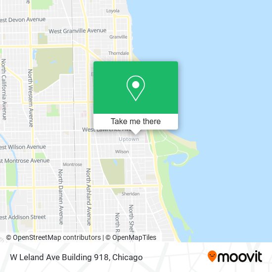 Mapa de W Leland Ave Building 918