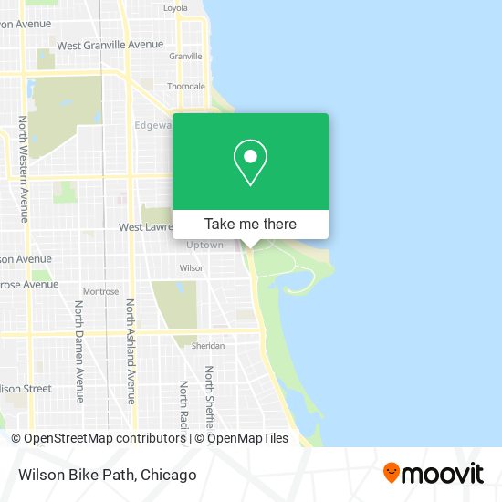 Mapa de Wilson Bike Path