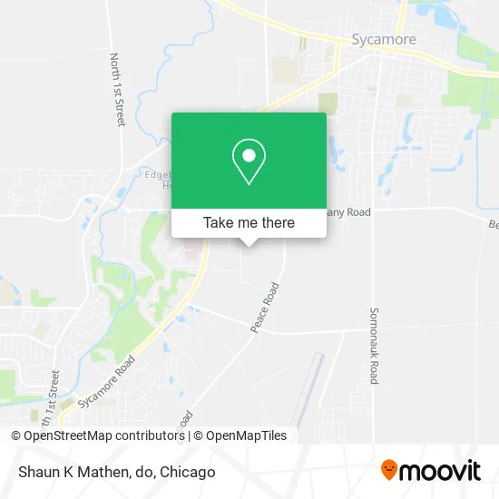 Shaun K Mathen, do map