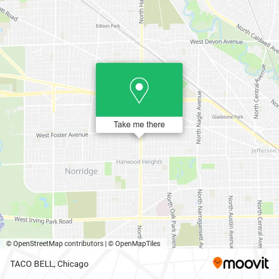 TACO BELL map