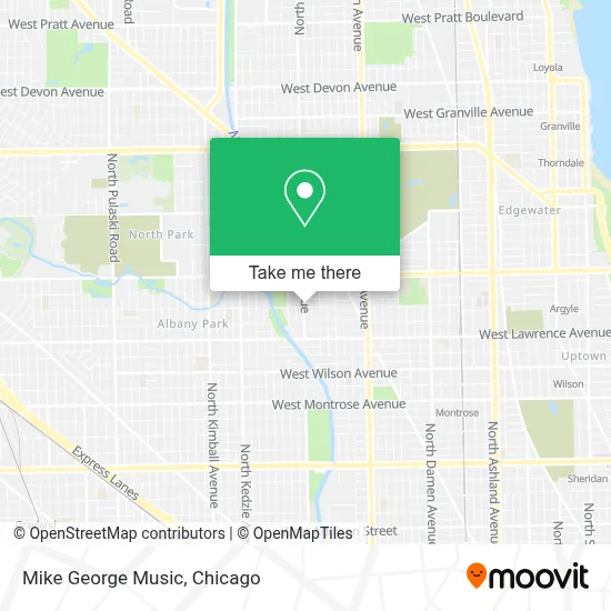 Mike George Music map