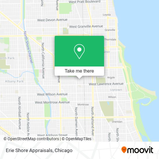 Erie Shore Appraisals map