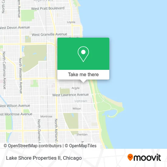 Lake Shore Properties II map