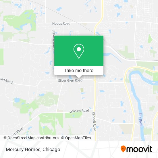 Mapa de Mercury Homes