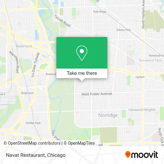 Navat Restaurant map