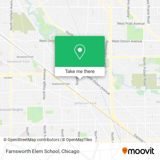Farnsworth Elem School map