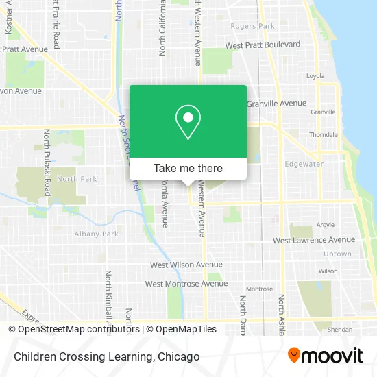 Children Crossing Learning map