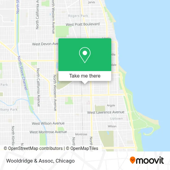 Wooldridge & Assoc map