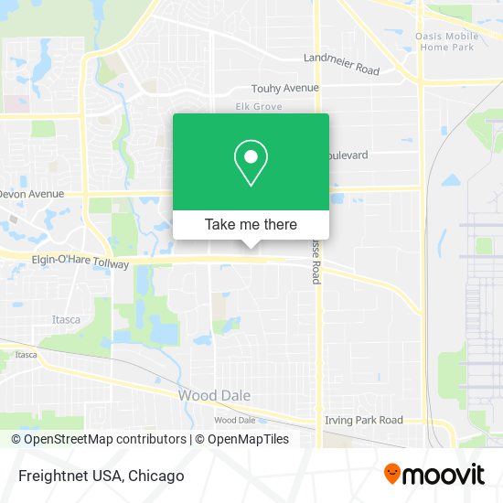 Freightnet USA map