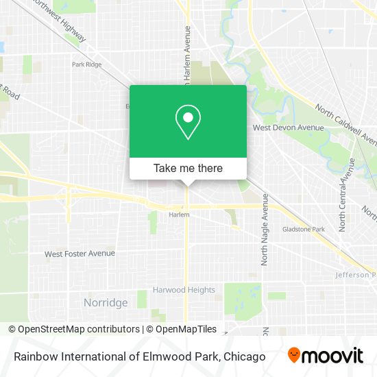 Mapa de Rainbow International of Elmwood Park