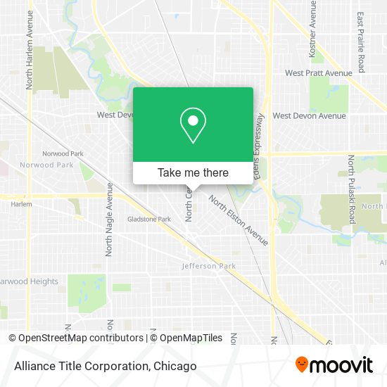 Mapa de Alliance Title Corporation