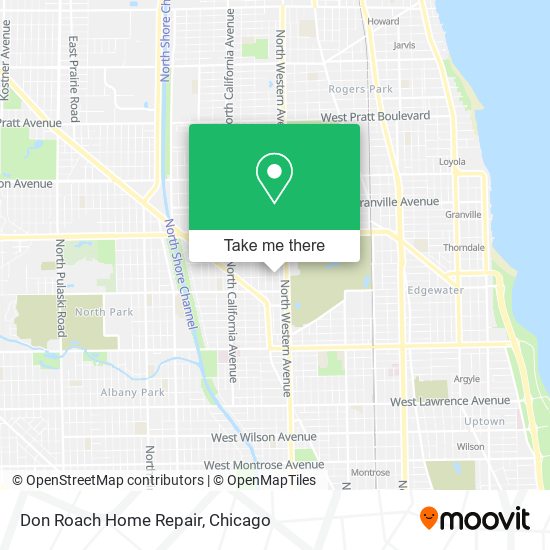Don Roach Home Repair map