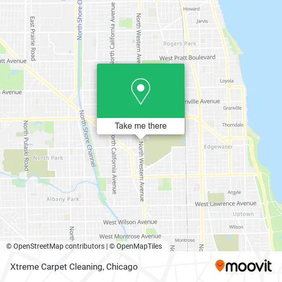 Xtreme Carpet Cleaning map