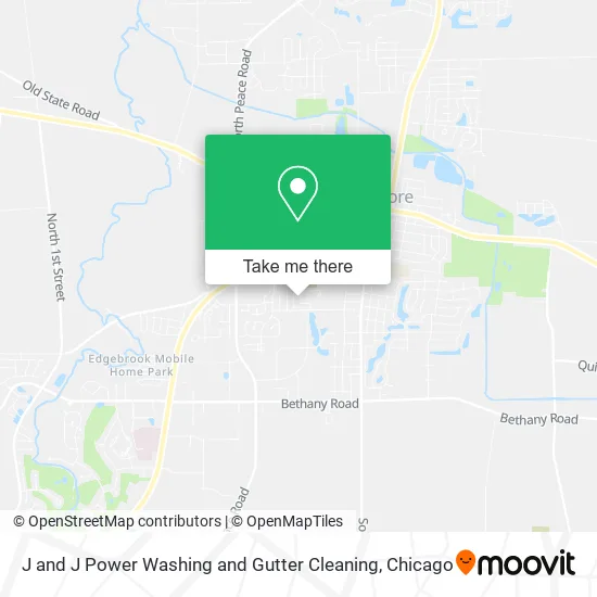 Mapa de J and J Power Washing and Gutter Cleaning