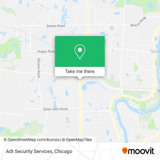 Adt Security Services map