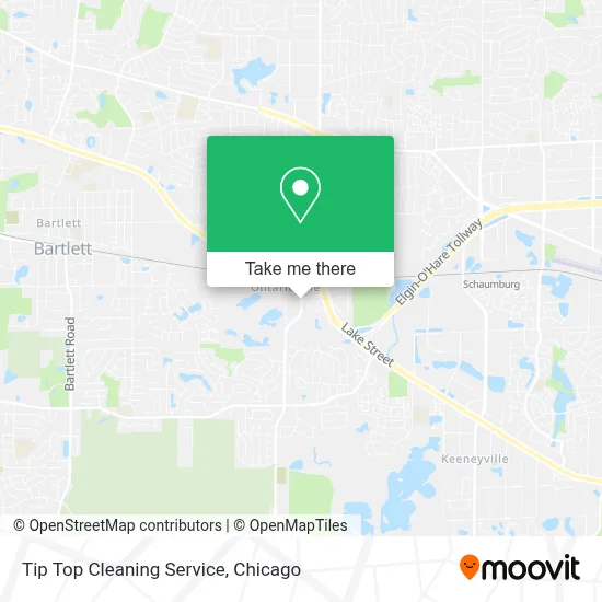 Tip Top Cleaning Service map