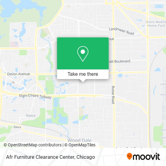 Afr Furniture Clearance Center map