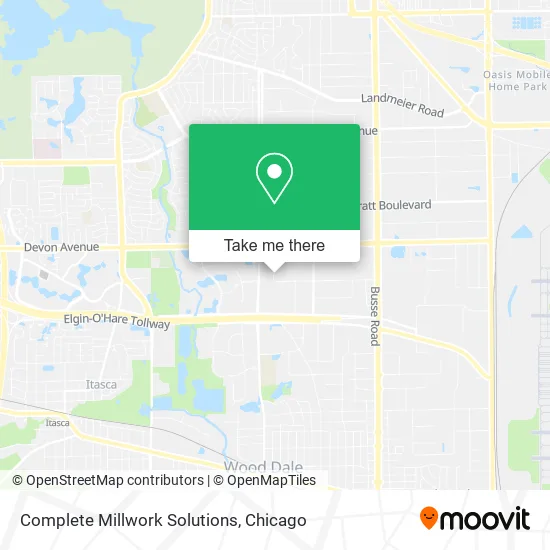 Complete Millwork Solutions map