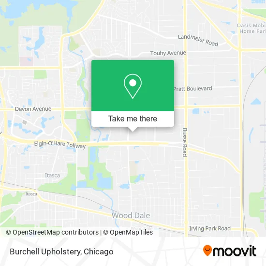 Burchell Upholstery map
