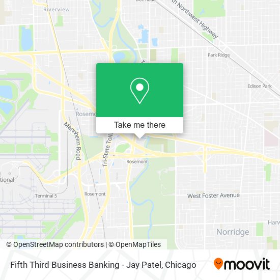Mapa de Fifth Third Business Banking - Jay Patel