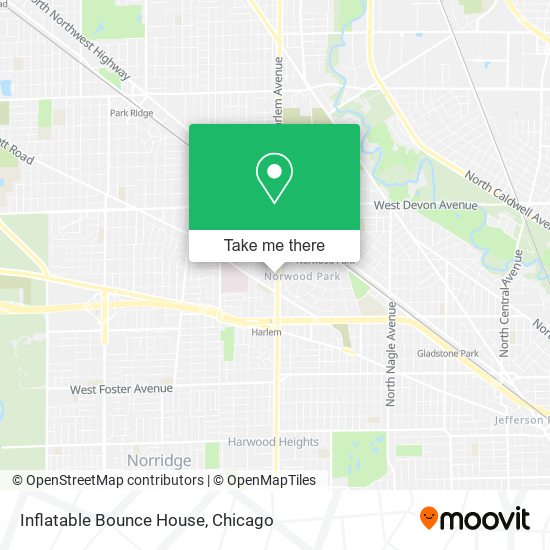 Mapa de Inflatable Bounce House