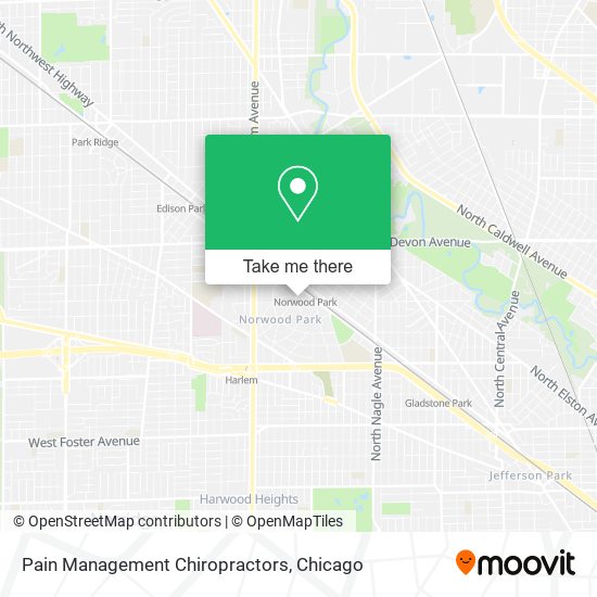 Mapa de Pain Management Chiropractors