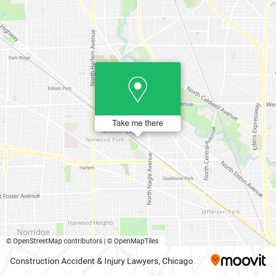 Construction Accident & Injury Lawyers map
