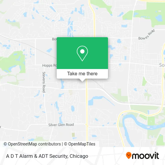 A D T Alarm & ADT Security map