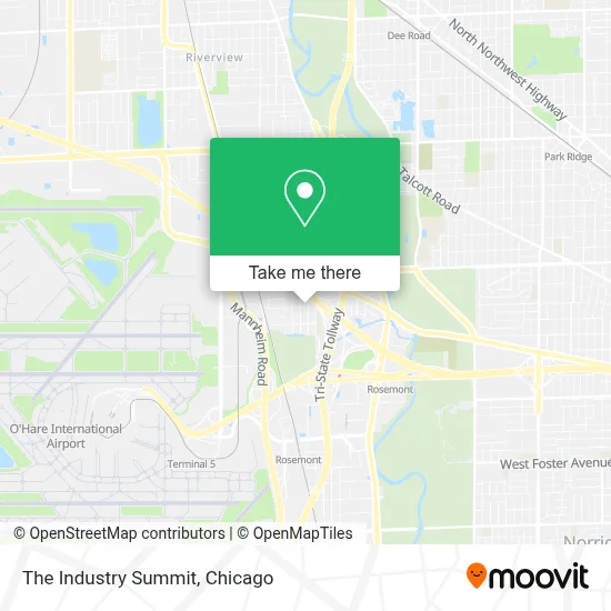 The Industry Summit map