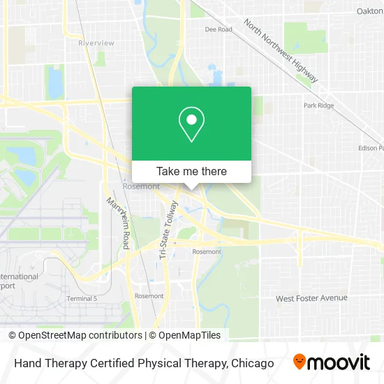 Hand Therapy Certified Physical Therapy map