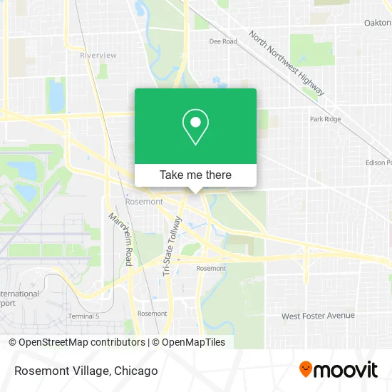 Rosemont Village map
