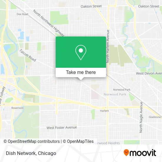 Dish Network map