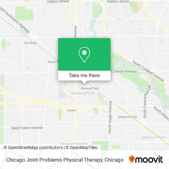 Mapa de Chicago Joint Problems Physical Therapy