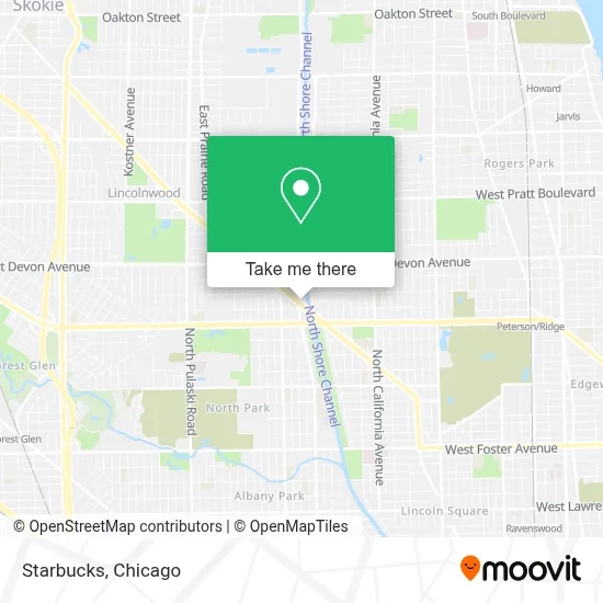 STARBUCKS map