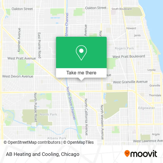 AB Heating and Cooling map