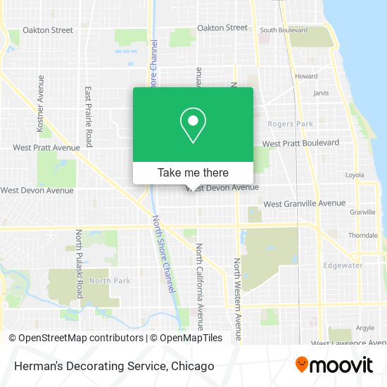 Mapa de Herman's Decorating Service