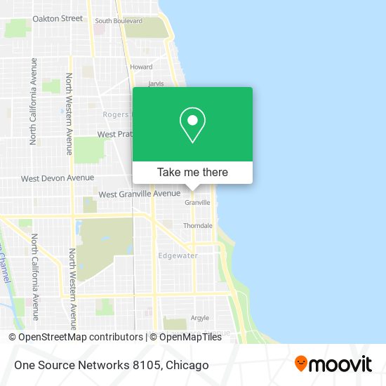 One Source Networks 8105 map