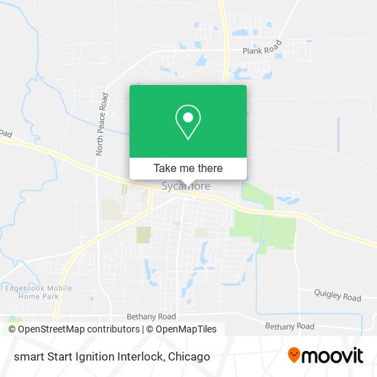 smart Start Ignition Interlock map