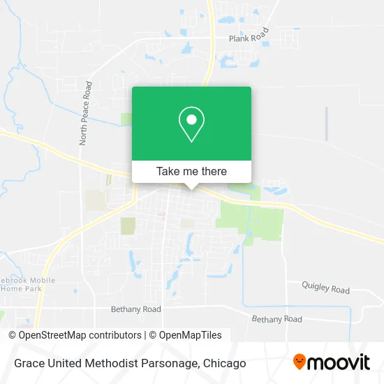 Grace United Methodist Parsonage map