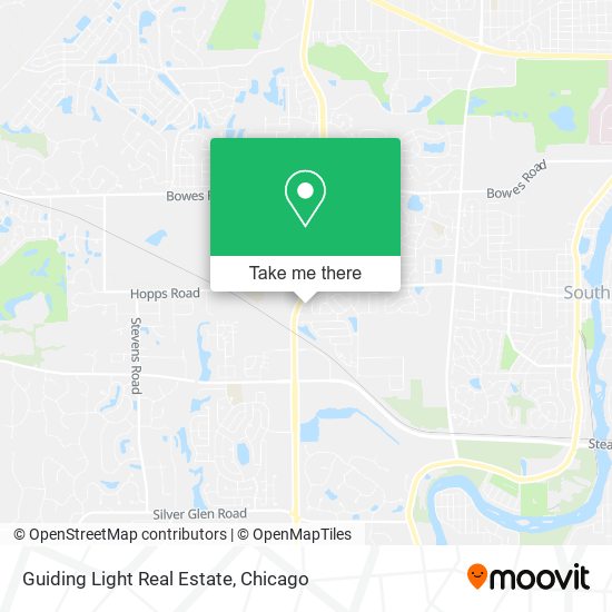 Guiding Light Real Estate map