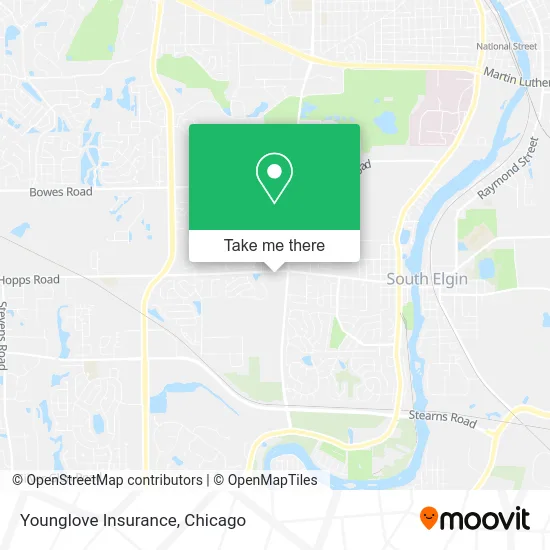 Younglove Insurance map