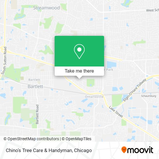 Chino's Tree Care & Handyman map