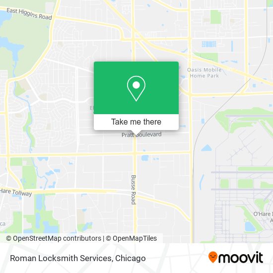 Roman Locksmith Services map