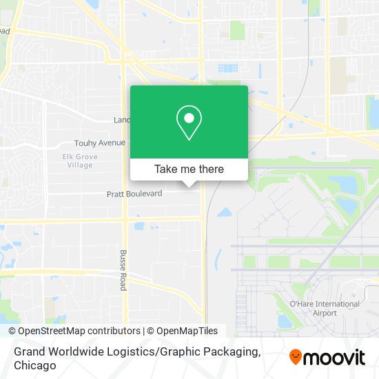 Grand Worldwide Logistics / Graphic Packaging map