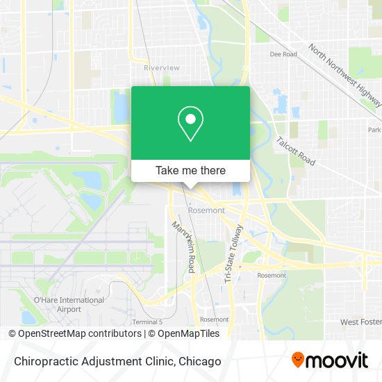 Chiropractic Adjustment Clinic map