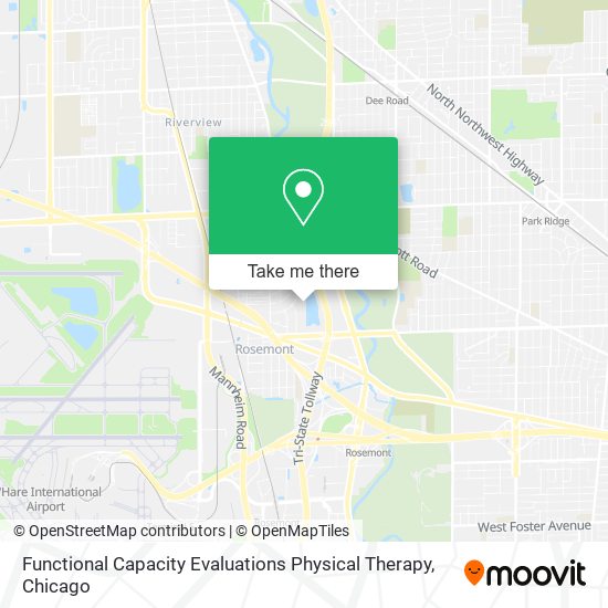 Mapa de Functional Capacity Evaluations Physical Therapy