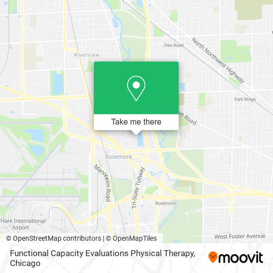 Mapa de Functional Capacity Evaluations Physical Therapy